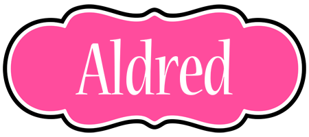 Aldred invitation logo