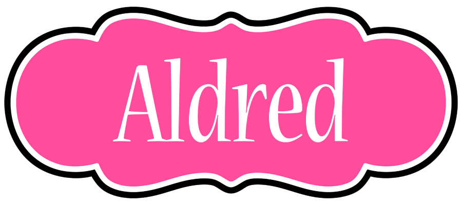 Aldred invitation logo