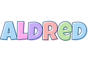 Aldred pastel logo