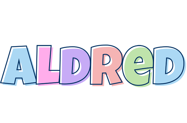Aldred pastel logo