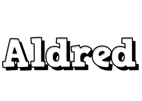 Aldred snowing logo