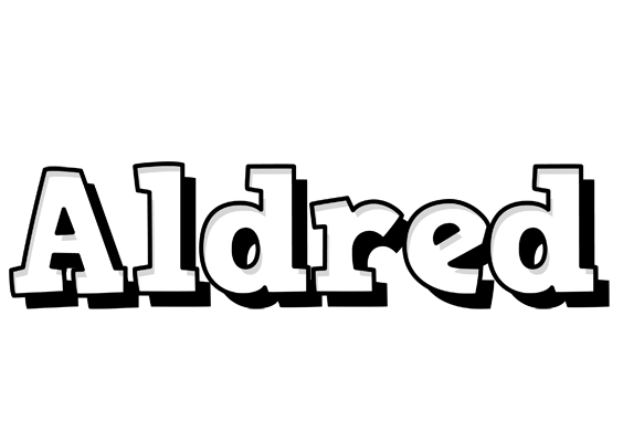 Aldred snowing logo