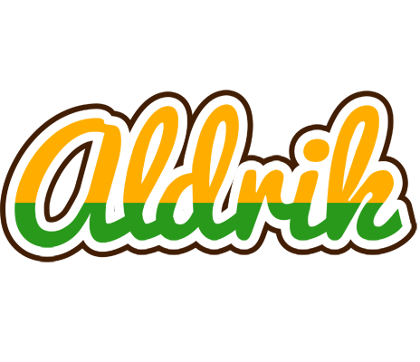 Aldrik banana logo