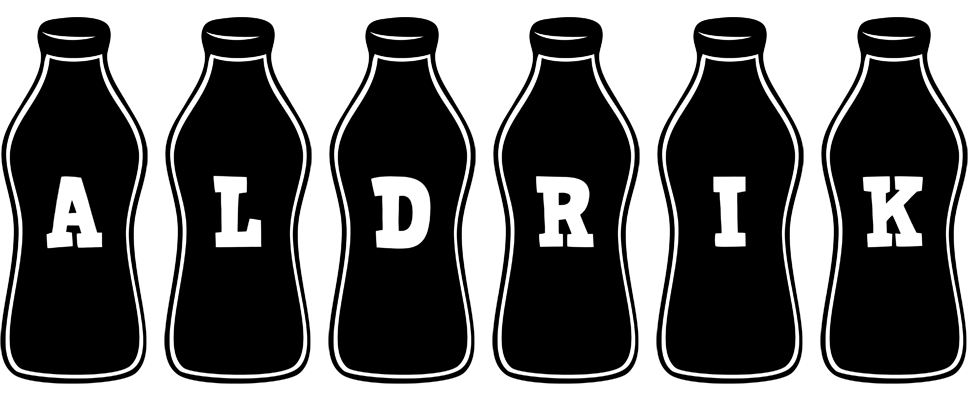Aldrik bottle logo