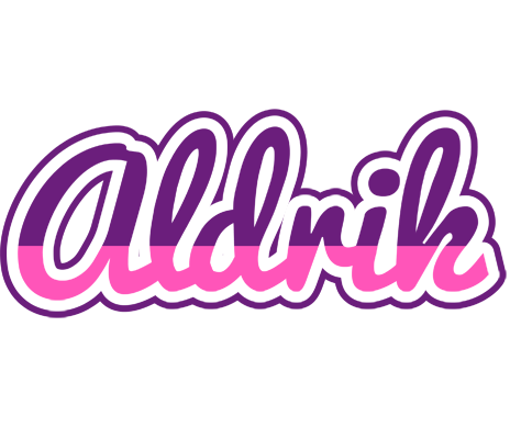 Aldrik cheerful logo