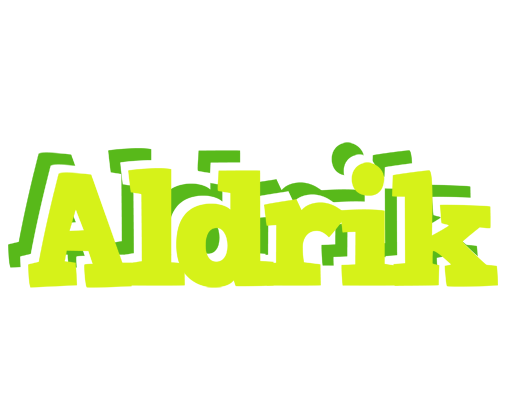 Aldrik citrus logo