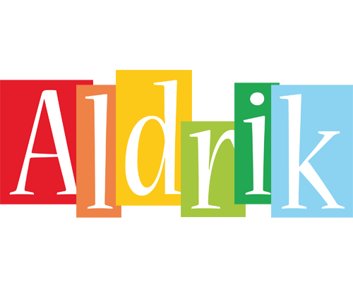 Aldrik colors logo