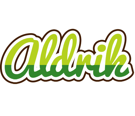 Aldrik golfing logo
