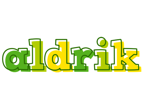 Aldrik juice logo