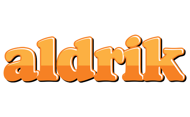 Aldrik orange logo