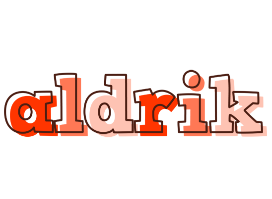 Aldrik paint logo