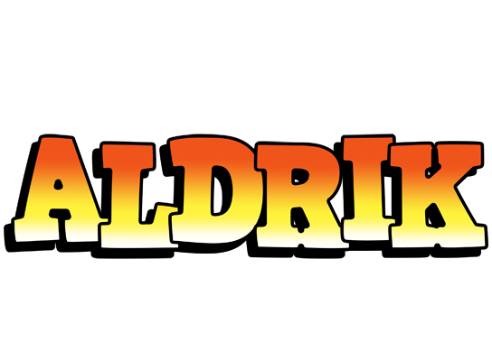Aldrik sunset logo
