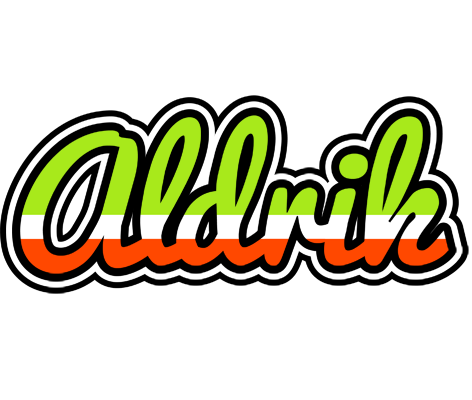 Aldrik superfun logo