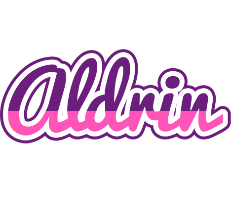 Aldrin cheerful logo
