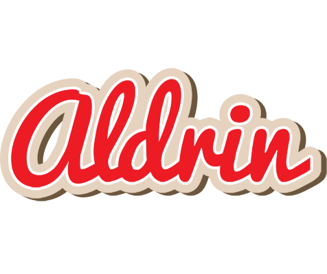 Aldrin chocolate logo