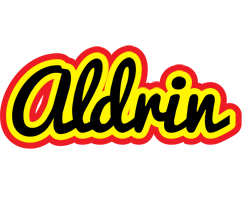 Aldrin flaming logo