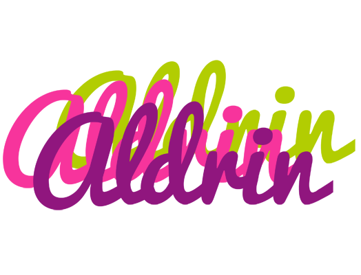 Aldrin flowers logo
