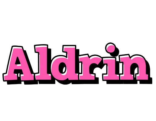 Aldrin girlish logo