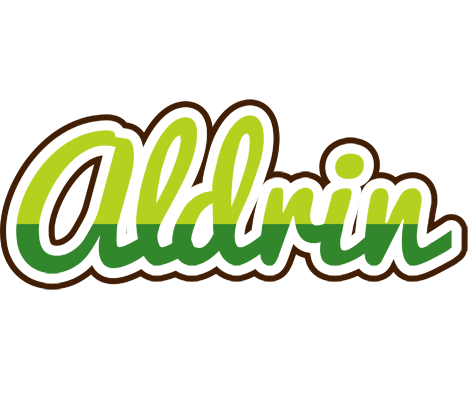 Aldrin golfing logo