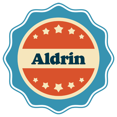 Aldrin labels logo