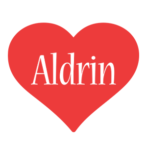 Aldrin love logo