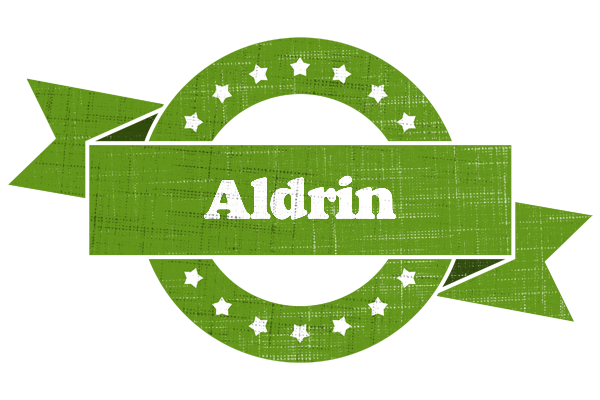 Aldrin natural logo