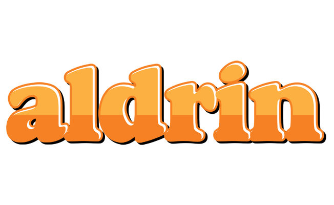 Aldrin orange logo