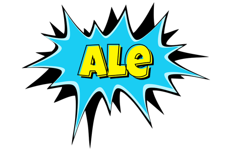 Ale amazing logo