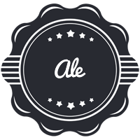 Ale badge logo