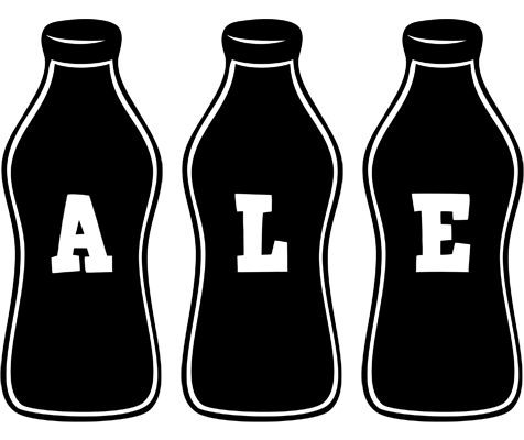 Ale bottle logo