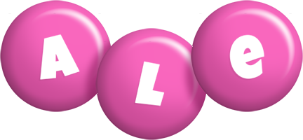 Ale candy-pink logo