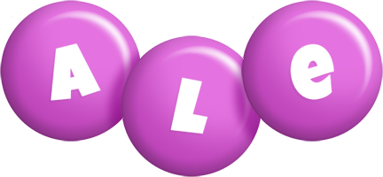 Ale candy-purple logo