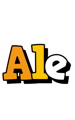 Ale cartoon logo