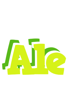 Ale citrus logo