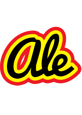 Ale flaming logo