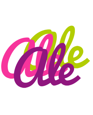 Ale flowers logo