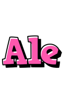 Ale girlish logo