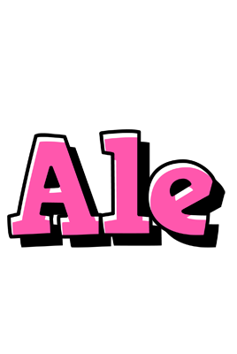 Ale girlish logo