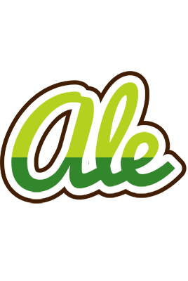 Ale golfing logo