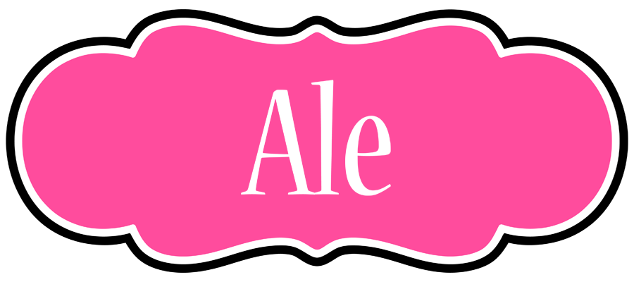 Ale invitation logo