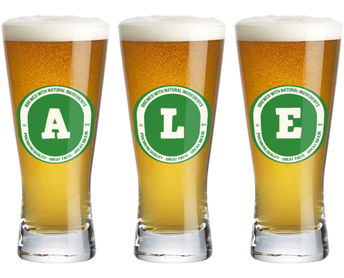 Ale lager logo