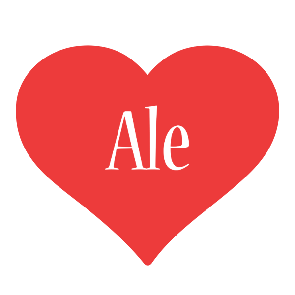 Ale love logo