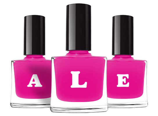 Ale nails logo