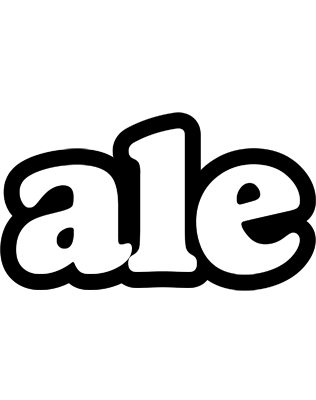 Ale panda logo