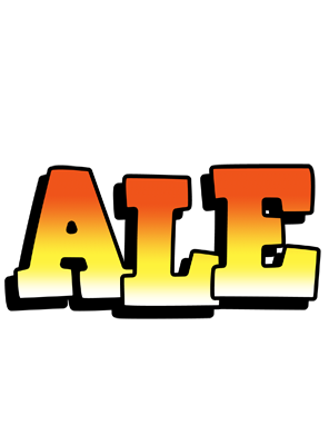 Ale sunset logo