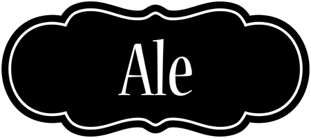 Ale welcome logo