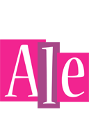 Ale whine logo