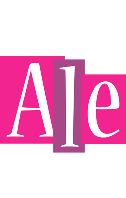 Ale whine logo