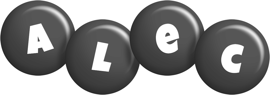 Alec candy-black logo