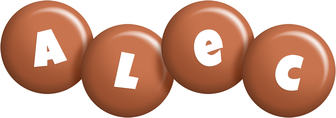Alec candy-brown logo